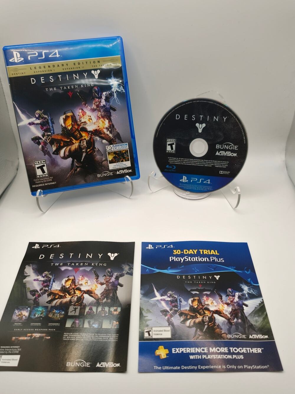 Destiny The Taken King Legendary Ed (PS4) CIB - Boot Tested